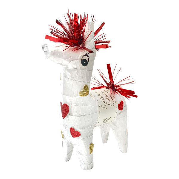 Mini Tabletop Love Llama Piñata (7) - TOPS Malibu