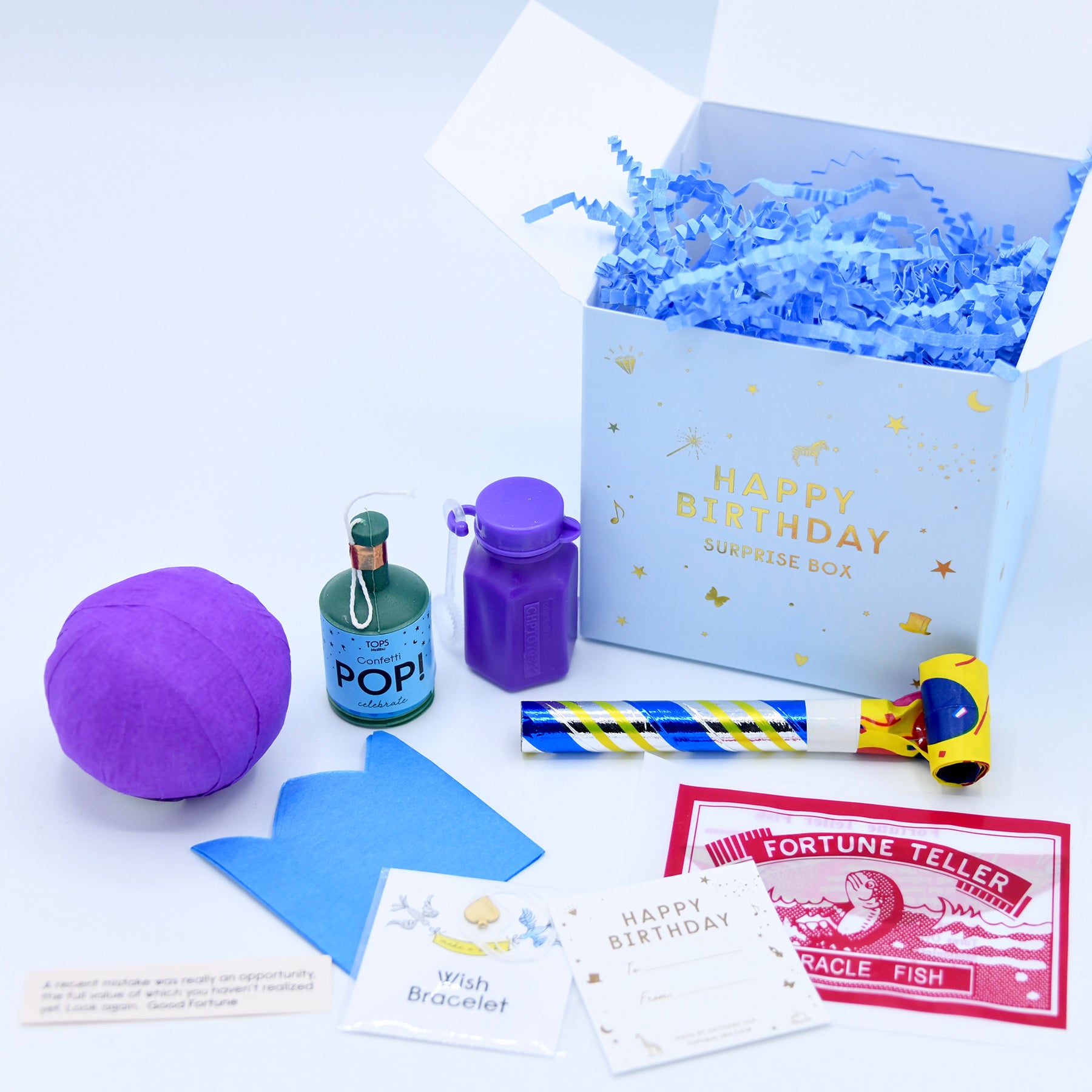 blue birthday gifts