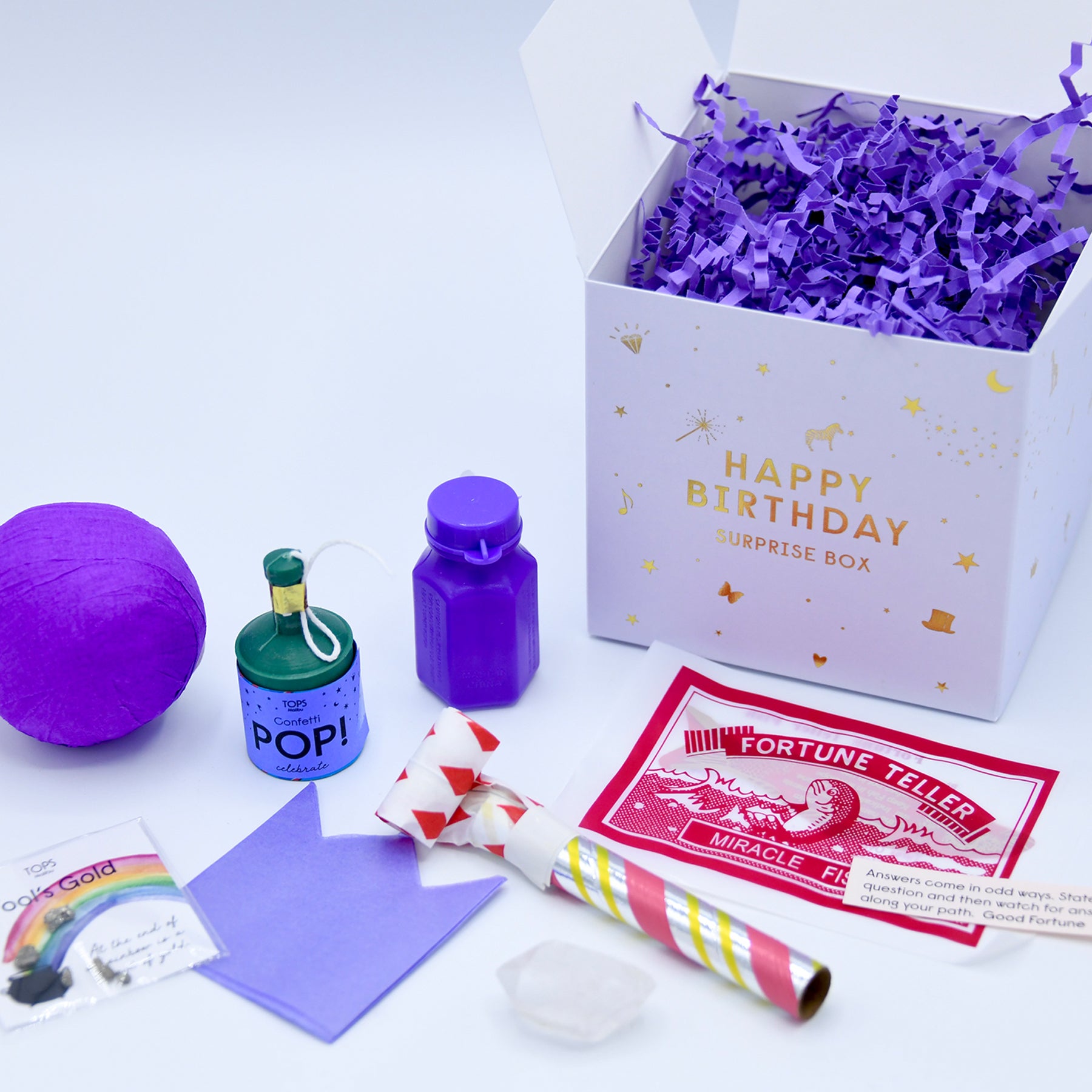 Birthday In a Box - Birthday Party Gift Box - TOPS Malibu