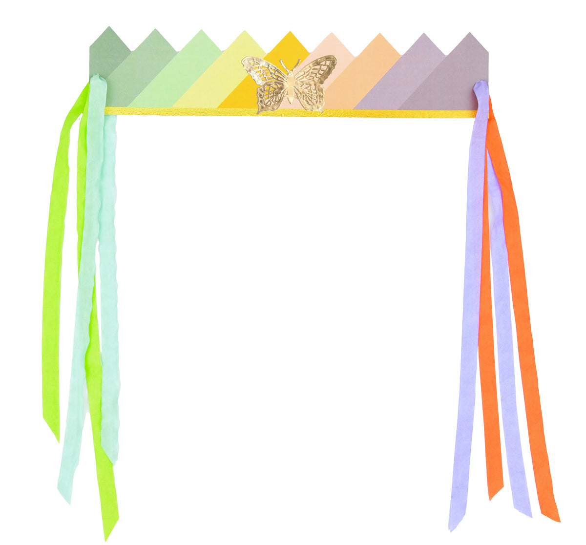 Multi Color Celebration Crowns