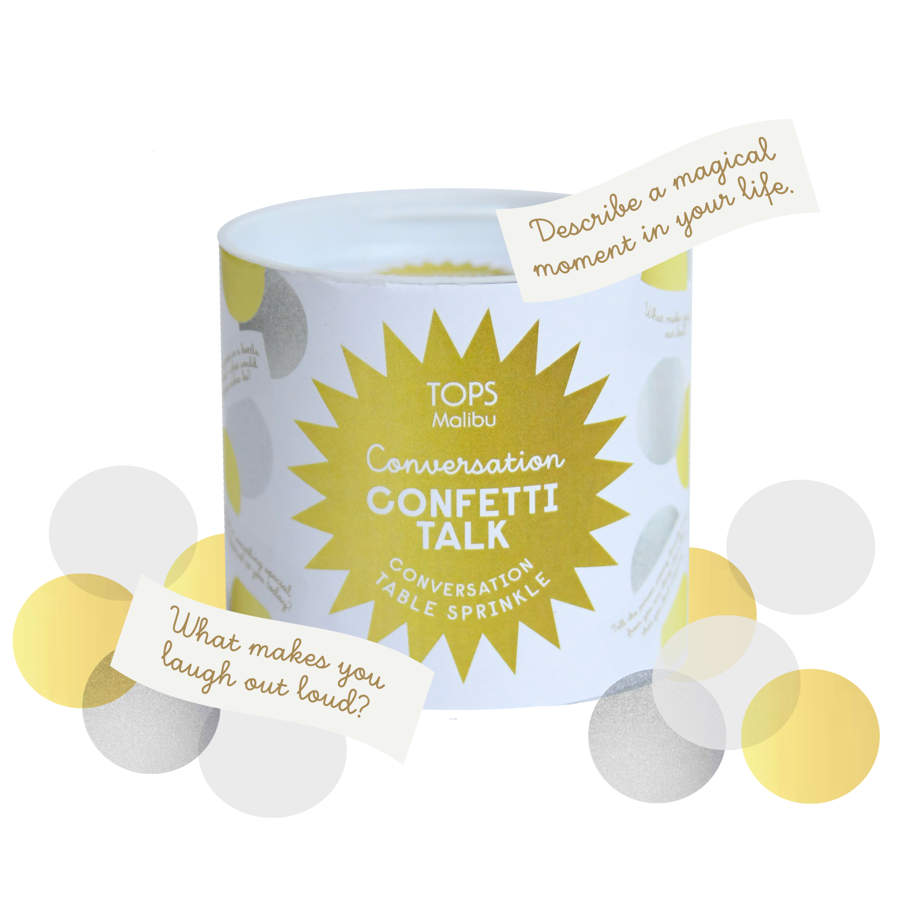Confetti Talk Conversation Game - Conversation Prompts