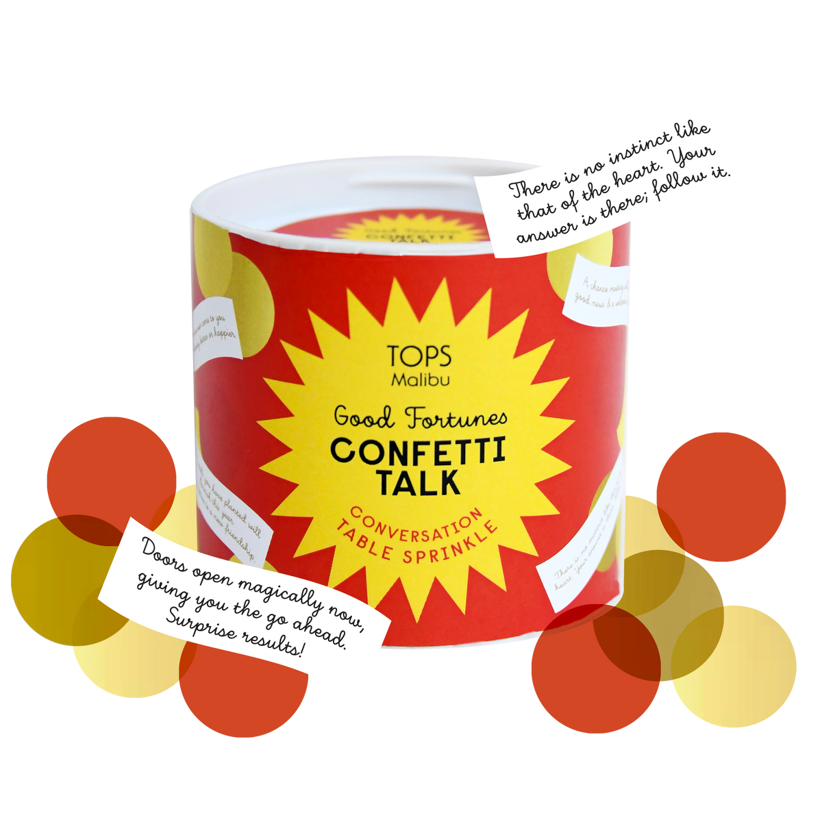 Confetti Talk Conversation Game - Good Fortune