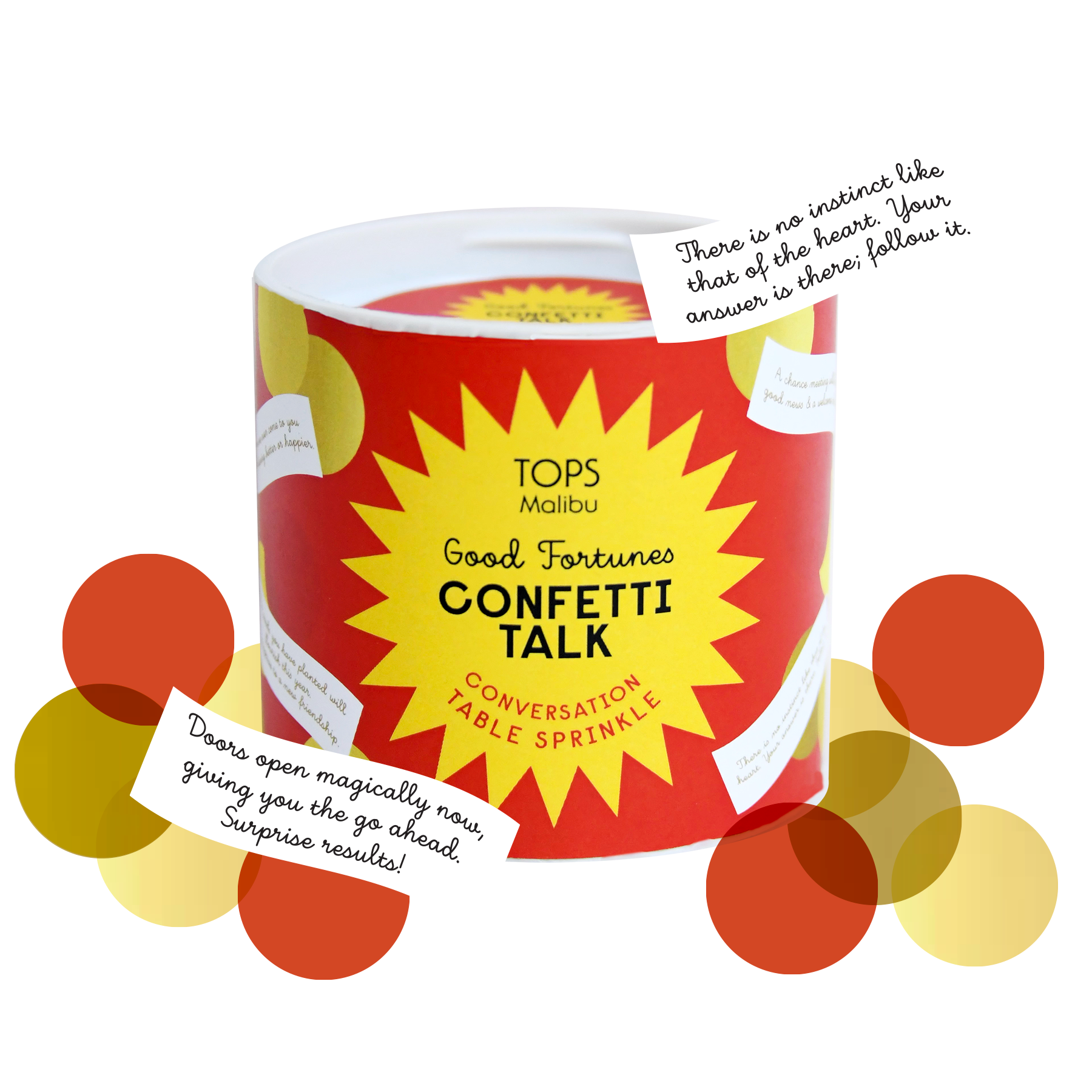 Confetti Talk Conversation Game - Good Fortune