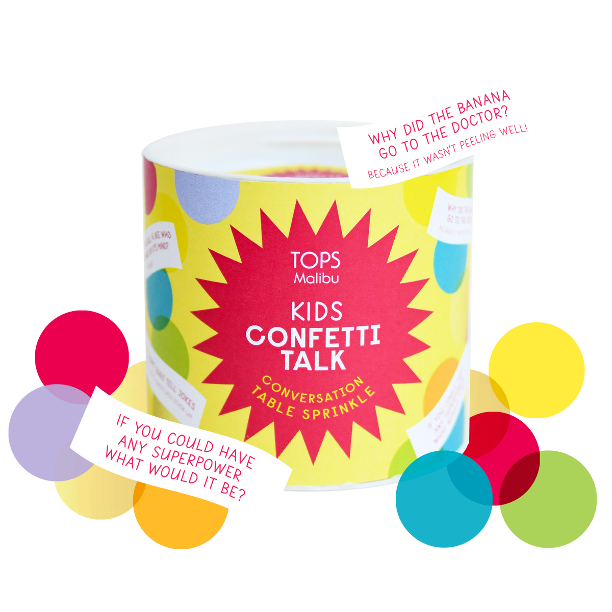 Confetti Talk Conversation Game - Kids
