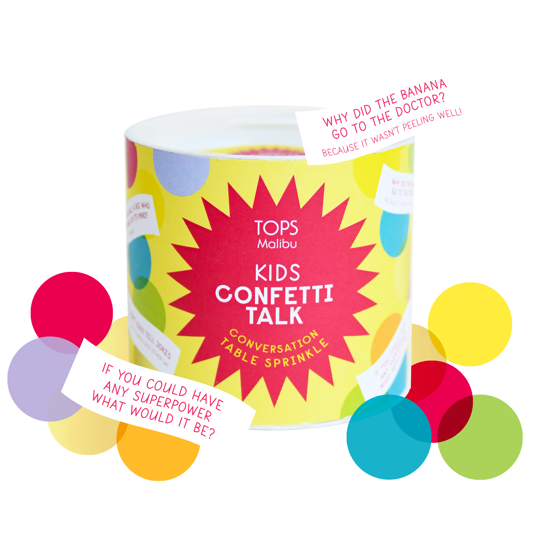 Confetti Talk Conversation Game - Kids