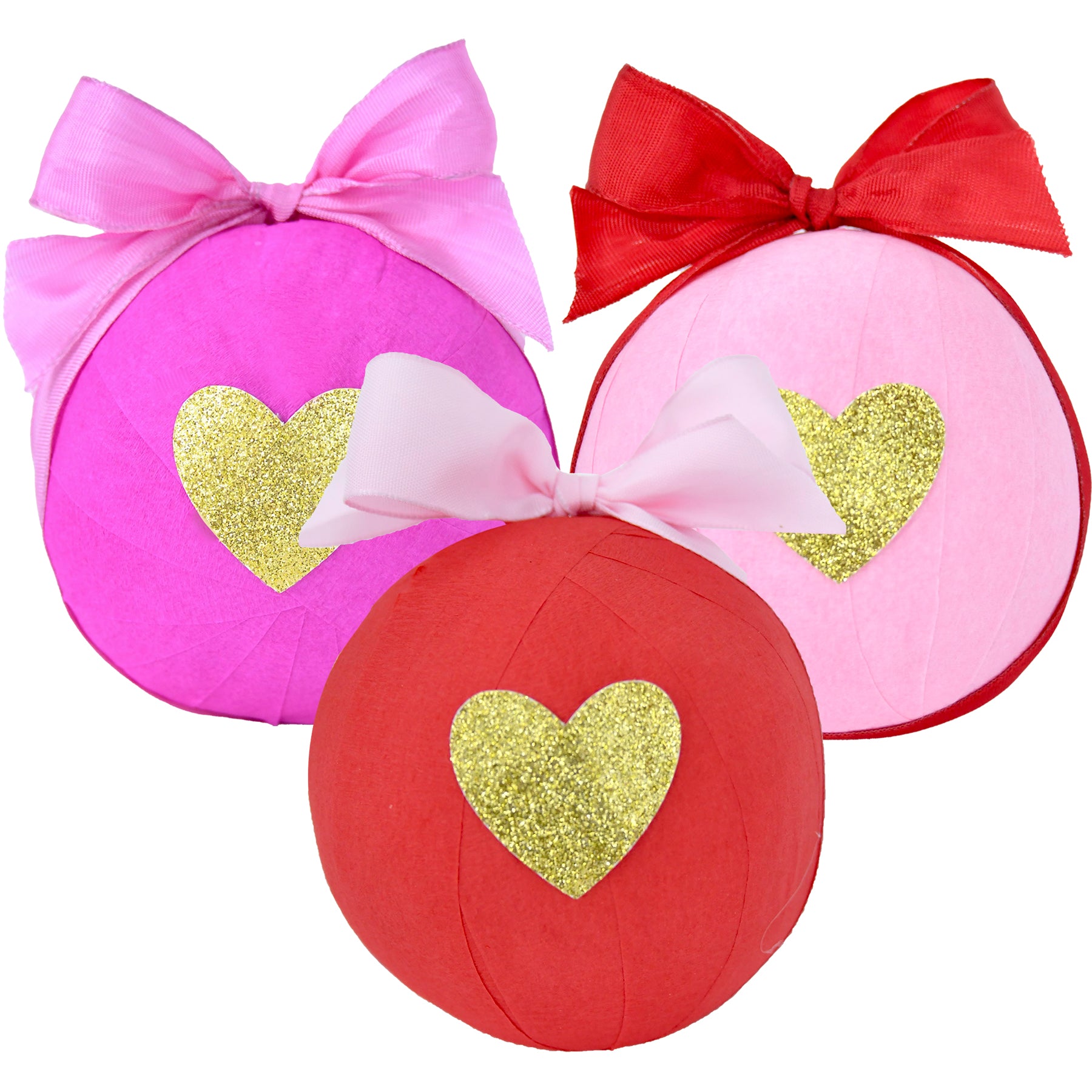 Deluxe Surprise Ball Glitter Heart