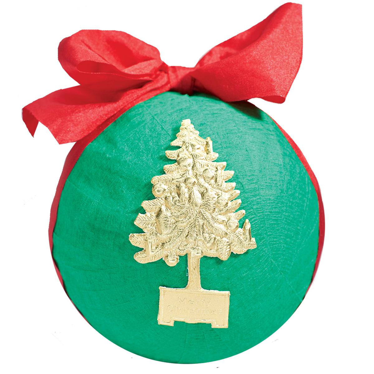 Deluxe Holiday Vintage Gold Surprise Ball