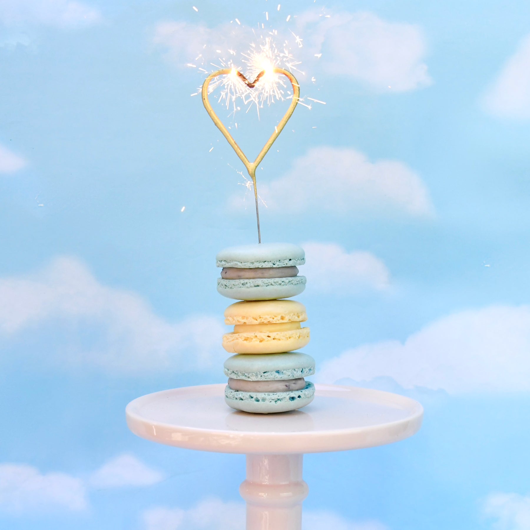 Big Golden Sparkler Heart