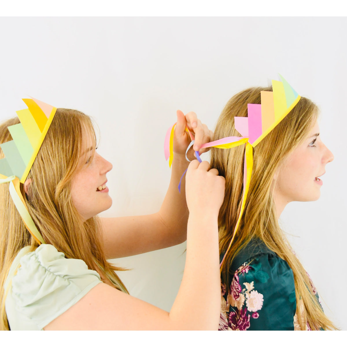 Multi Color Celebration Crowns