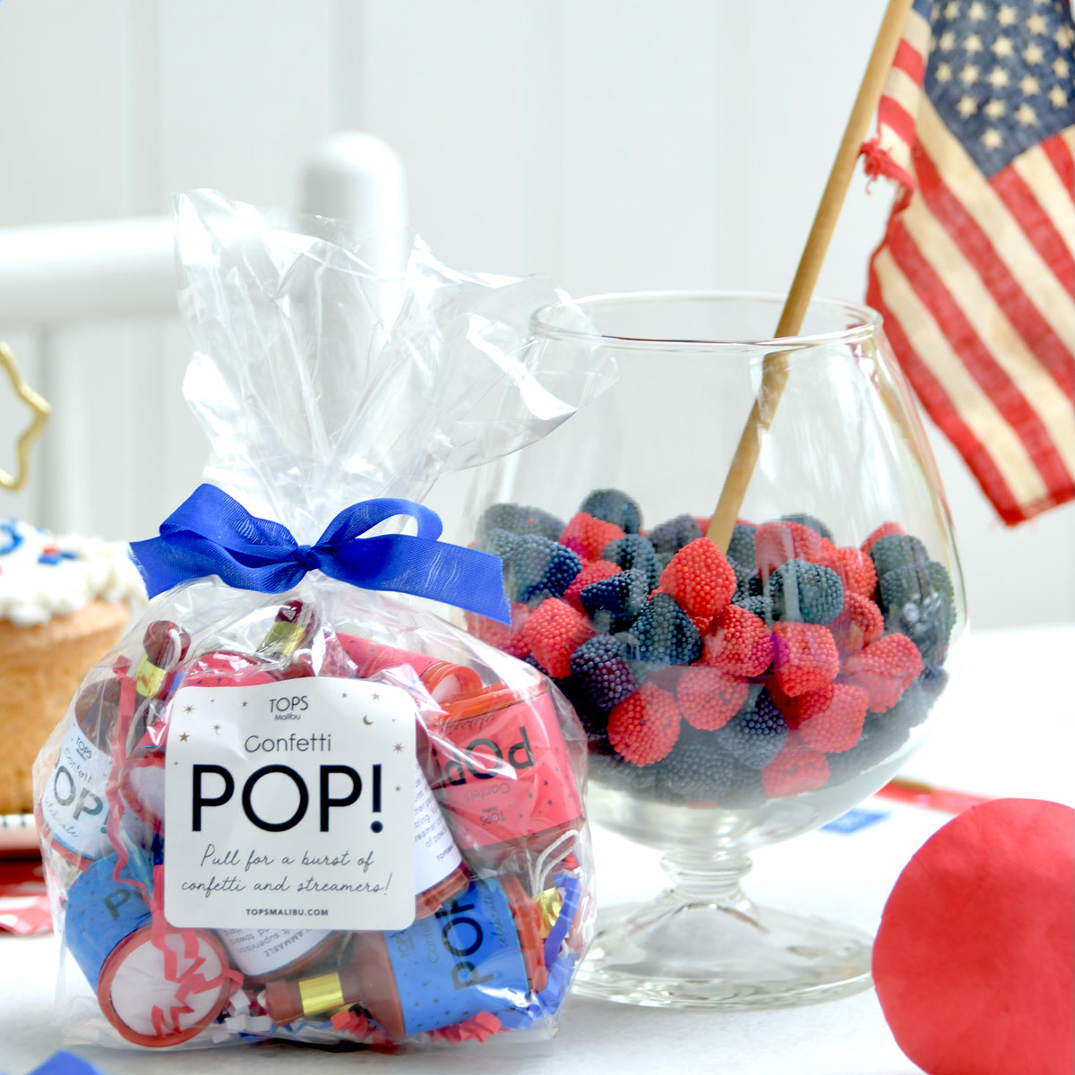 CONFETTI POP!  4th OF JULY