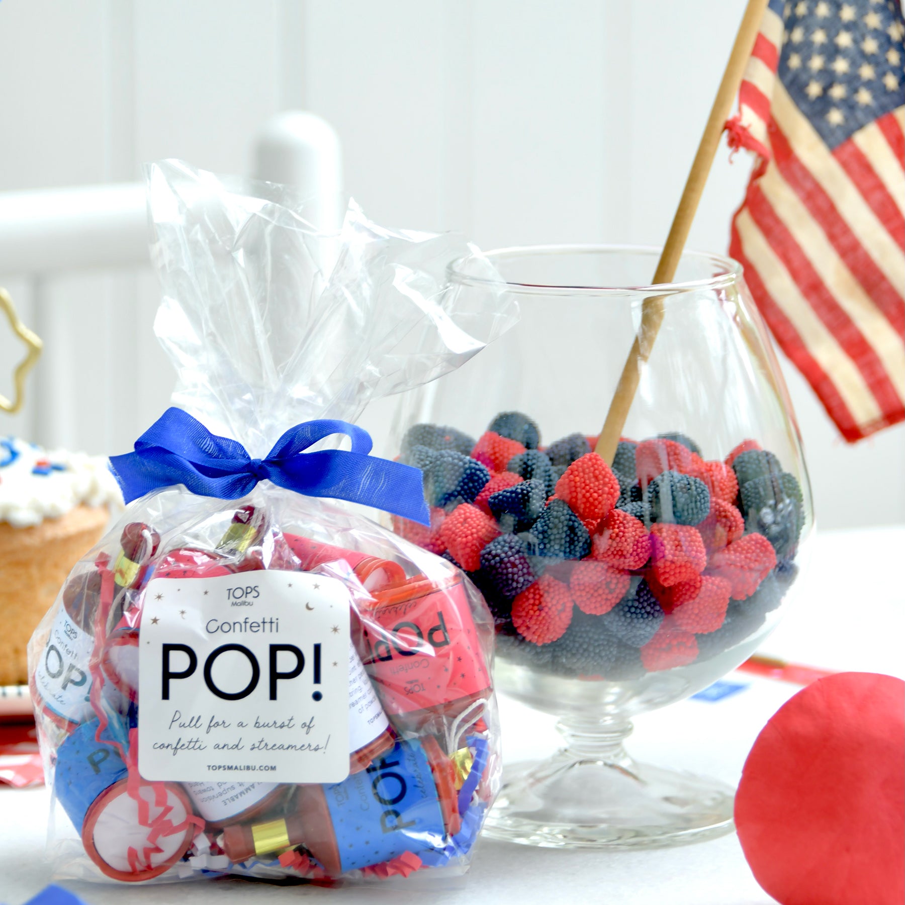 CONFETTI POP!  4th OF JULY