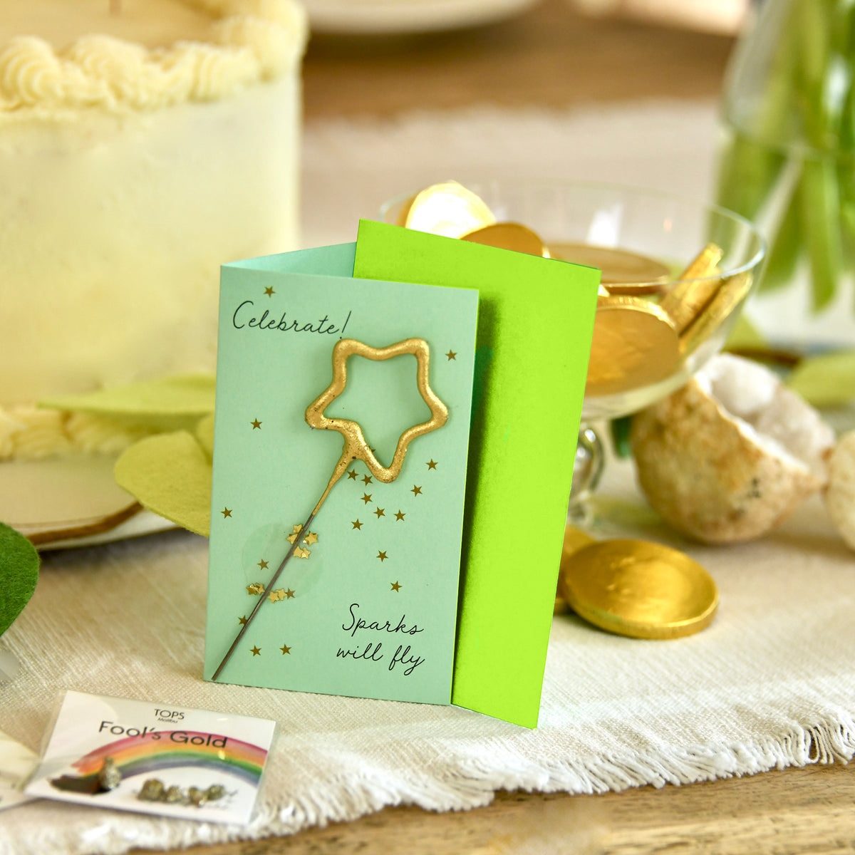 Confetti Sparkler Cards Celebrate!