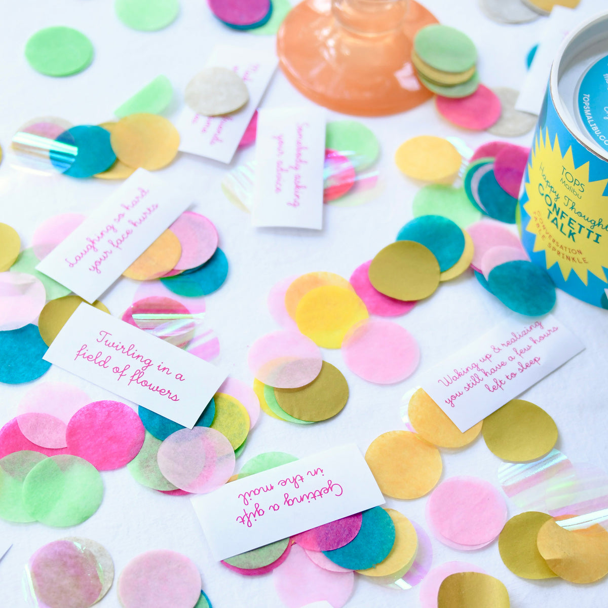 Confetti Talk Conversation Game - Great Quotes
