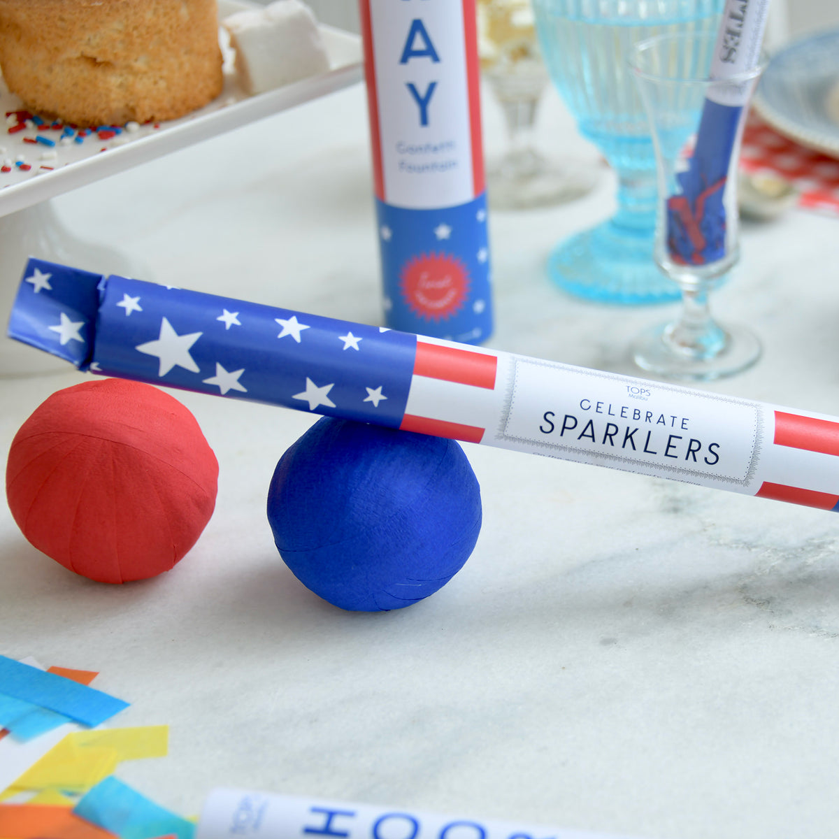 Deluxe Sparkler 4th of July 12"