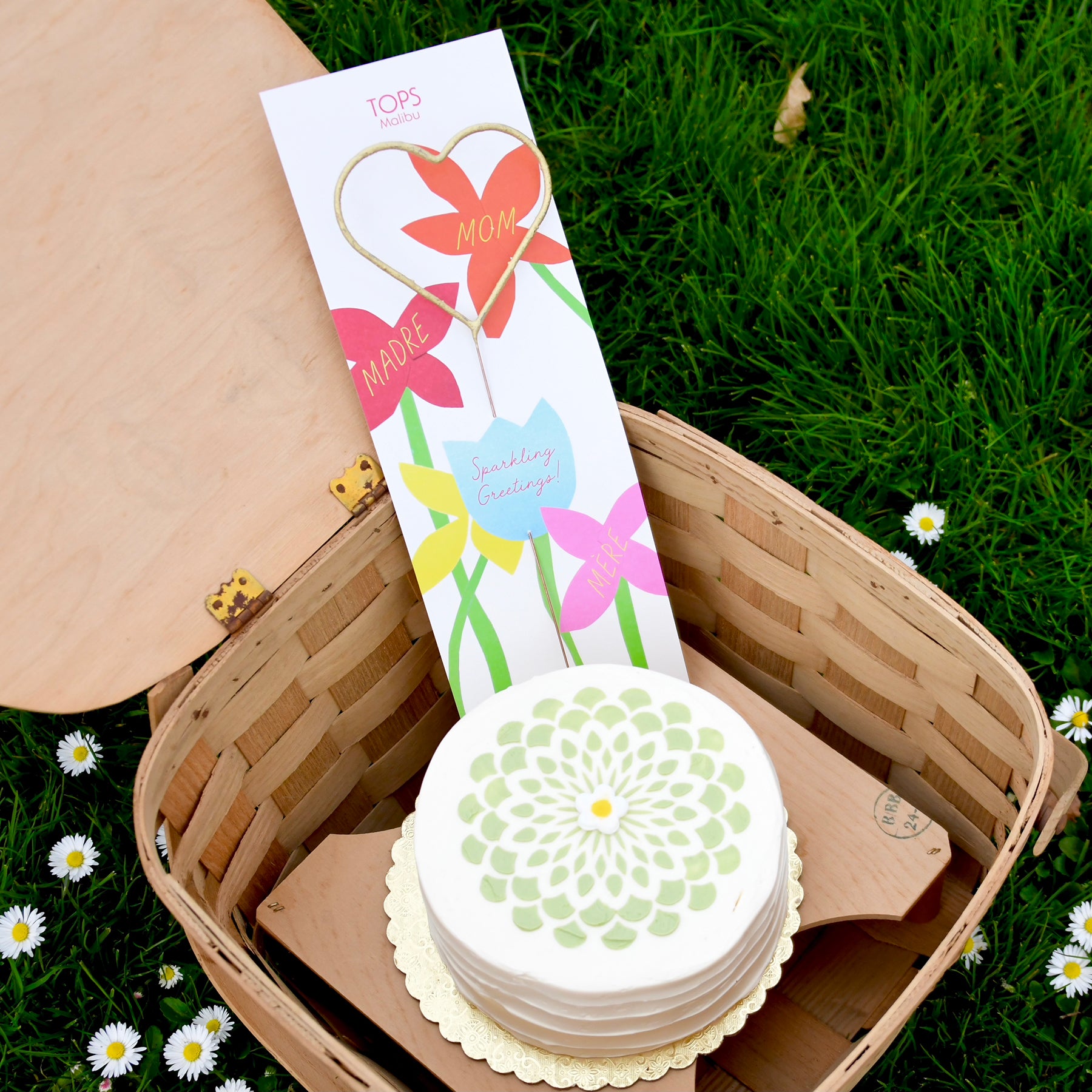 12" Grande "Giant" Heart Sparkler Mother's Day