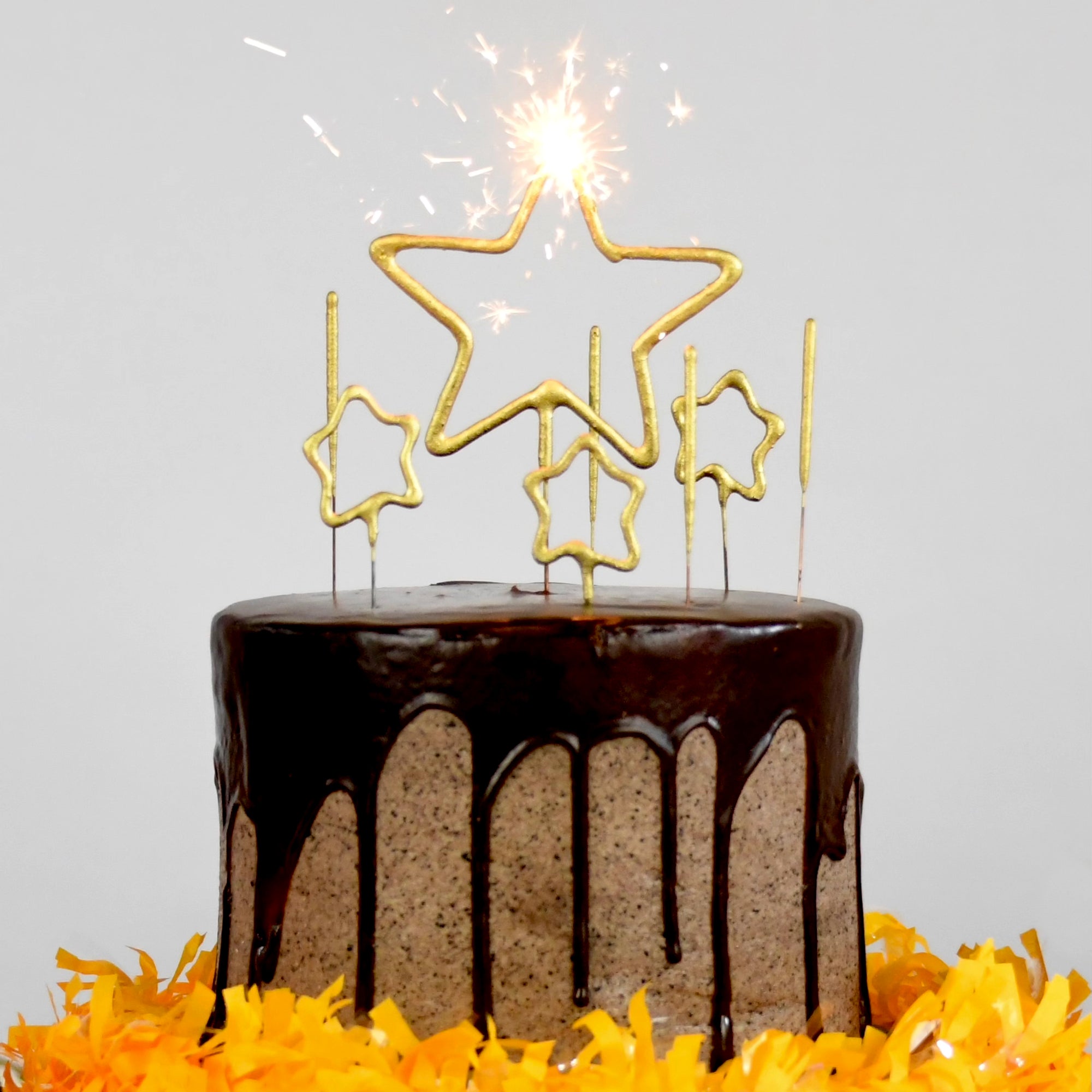 12" Grande "Giant" Star Sparkler Halloween Witch