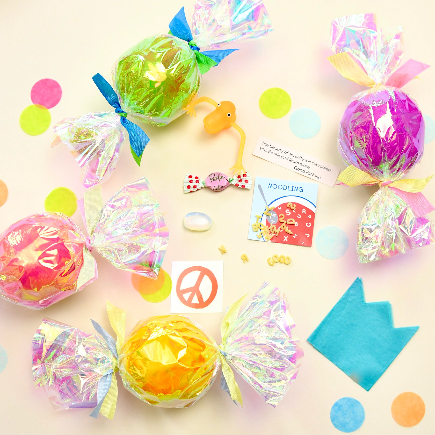Mini Surprise Ball Iridescent Bon Bons