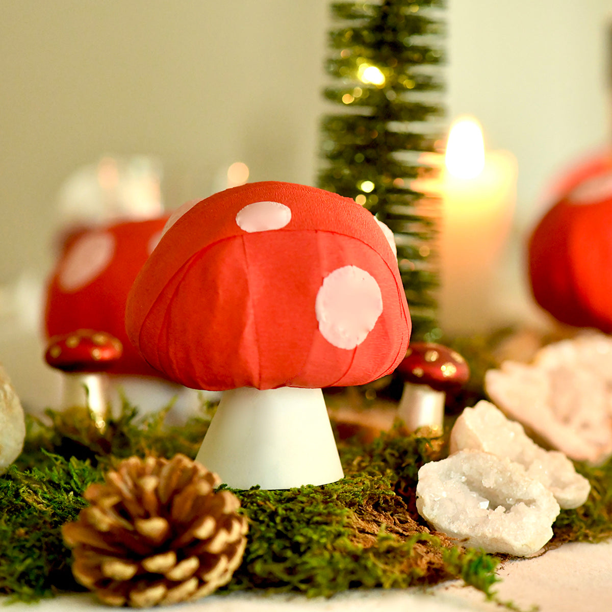 Mini Surprise Ball Mushroom Holiday