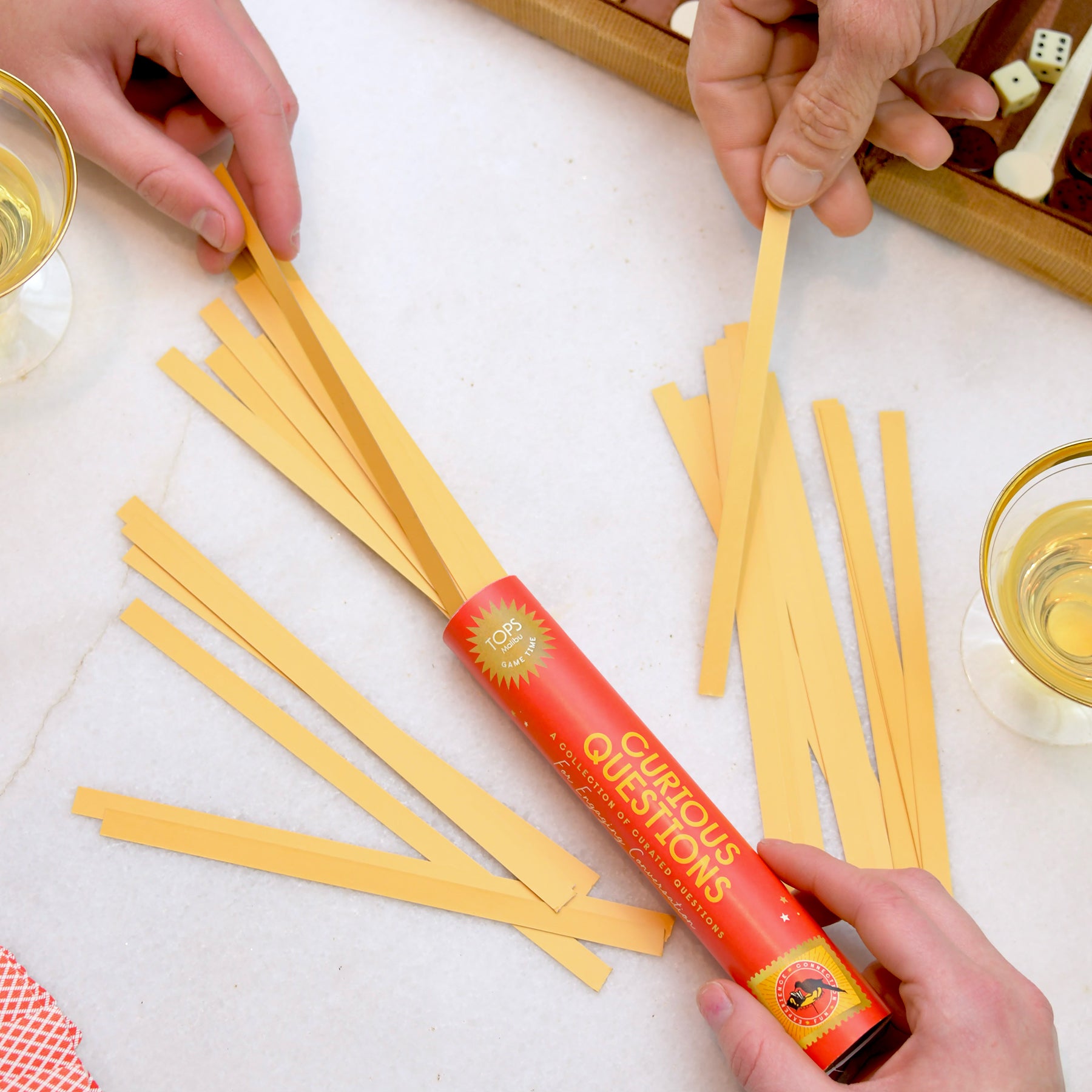 Curious Questions Pick-Up-Sticks Conversation Game