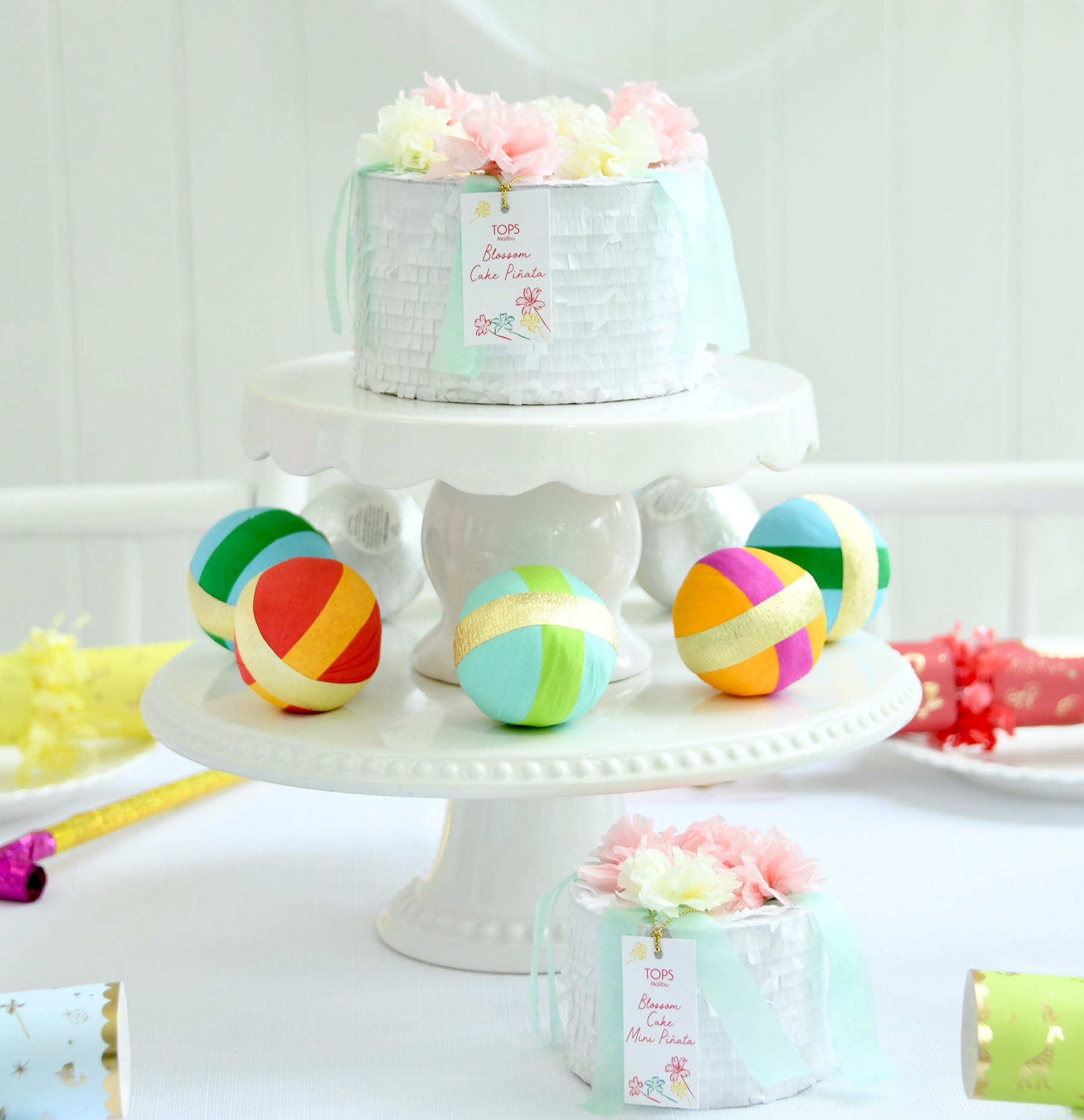 Mini Surprise Ball Metallic Stripes