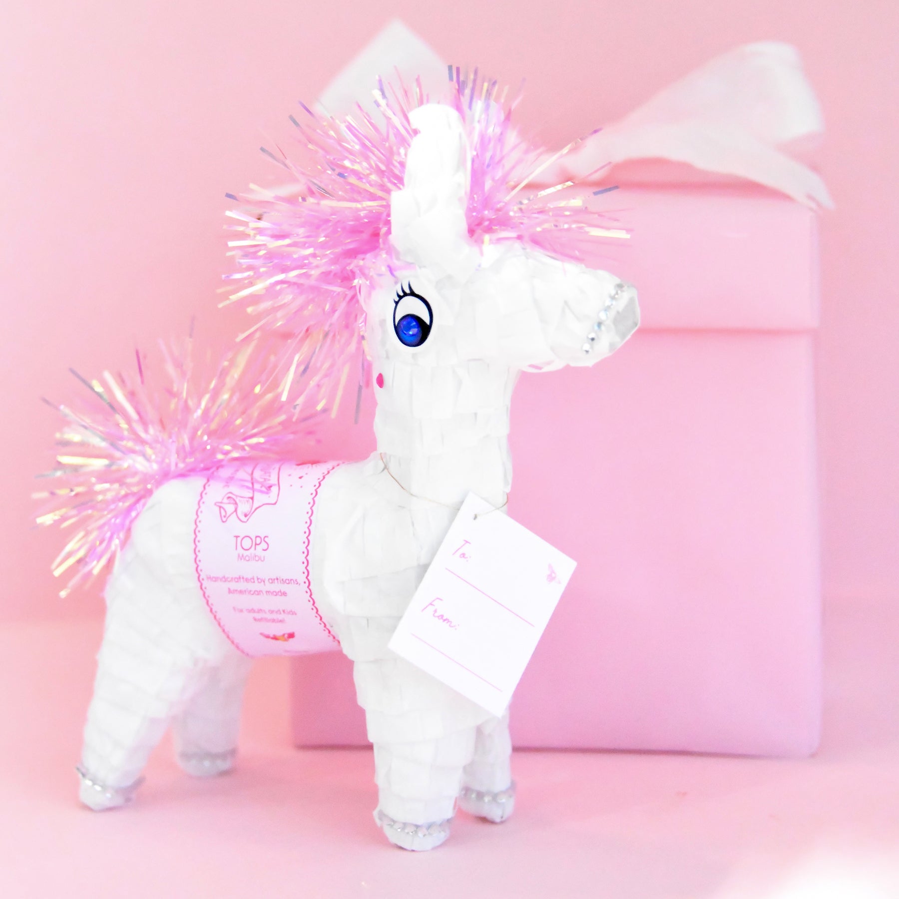 Boland 30975 - Mini Pinata Esel, Größe 20 x 18 cm, Pappe, Partyspiel, Tier, Gesc Boland 30975 - Mini Pinata Esel, Größe 20 x 18 cm, Pappe, Partyspiel, Tier, Gesc