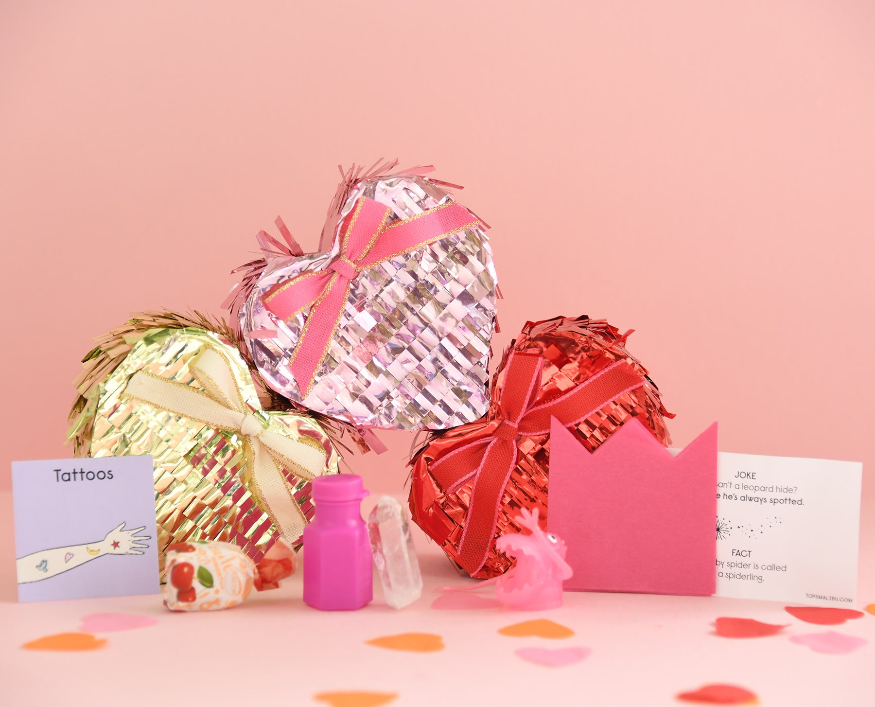 Mini Tabletop Heart Piñata