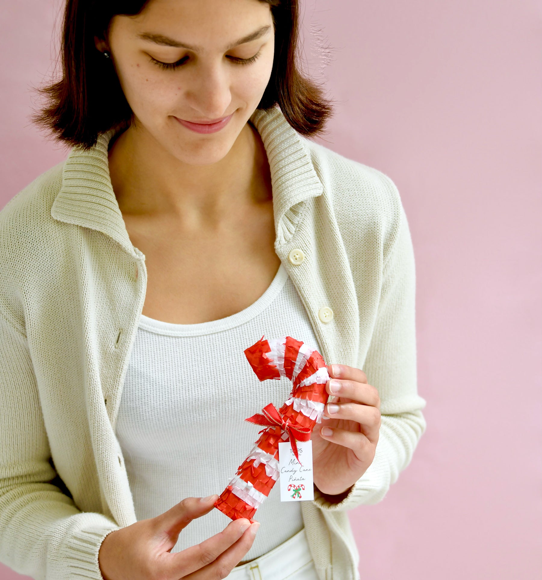 Candy Cane Piñata 6"