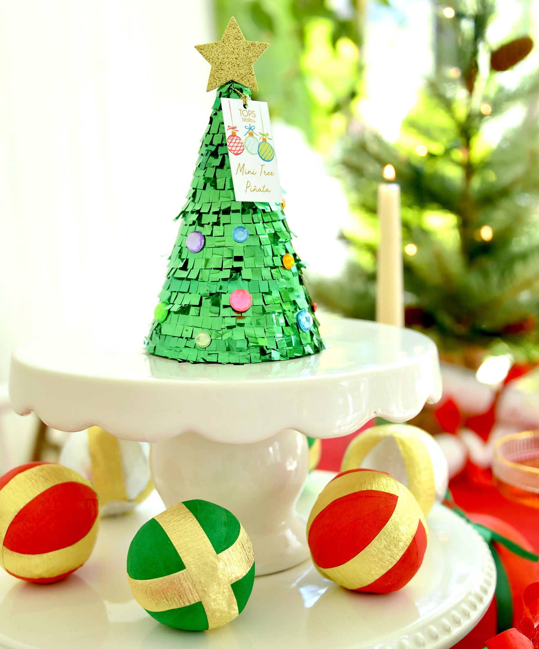 Christmas Tree Piñata 6"