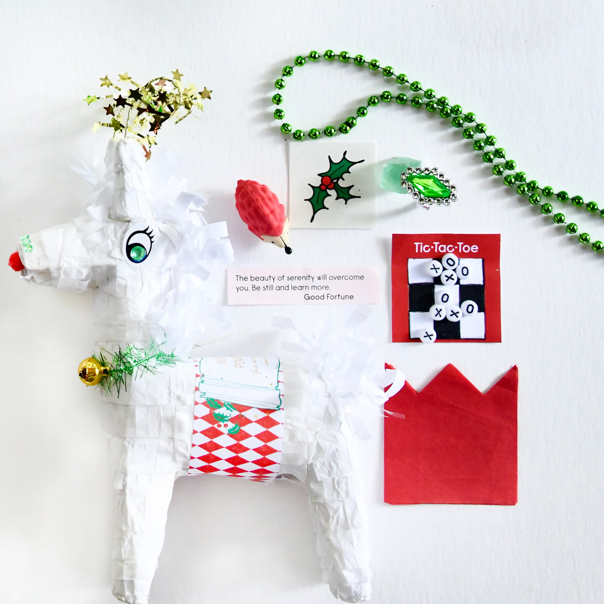 Mini Tabletop Reindeer Piñata