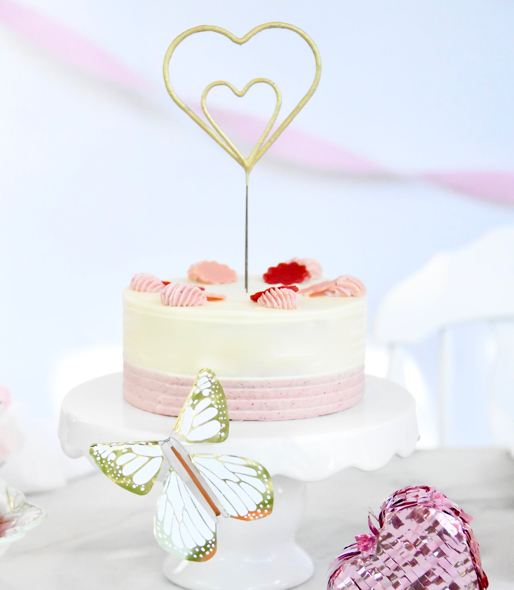 12" Grande "Giant" Heart Sparkler Bon Bon