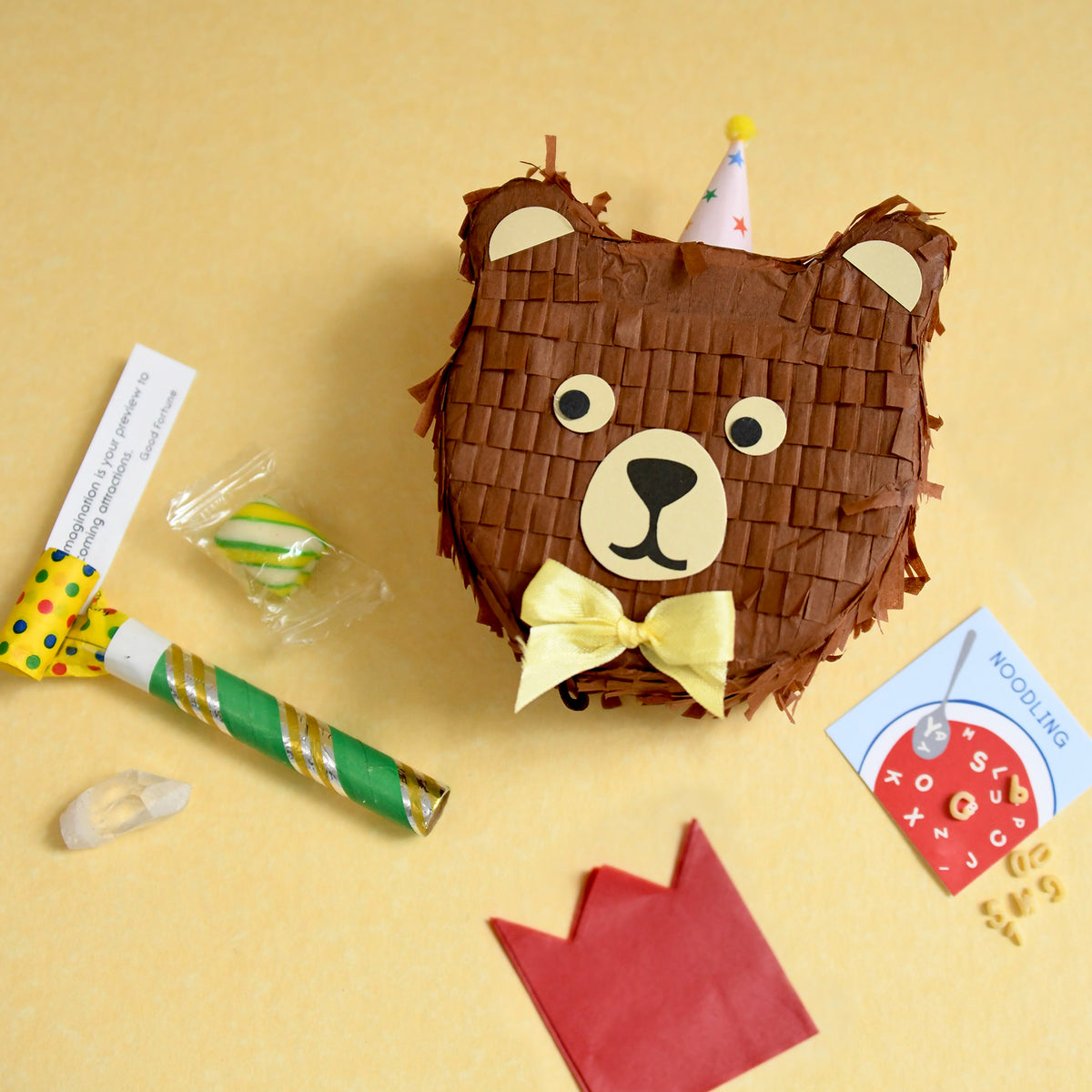 Mini Tabletop Piñata Bear