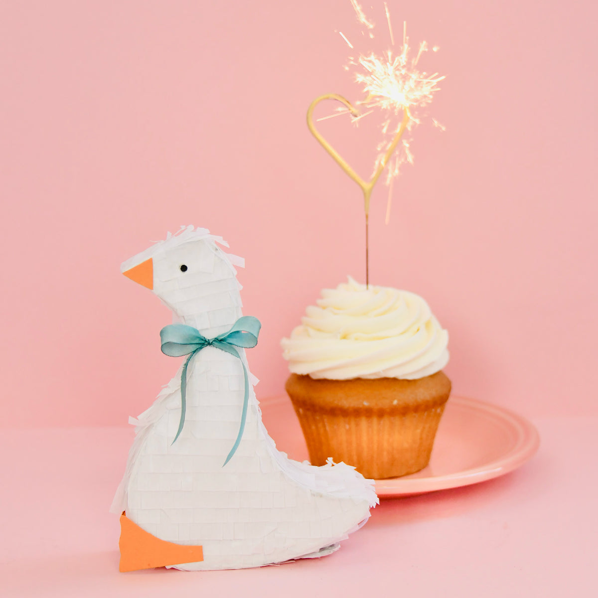Mini Tabletop Piñata Goose