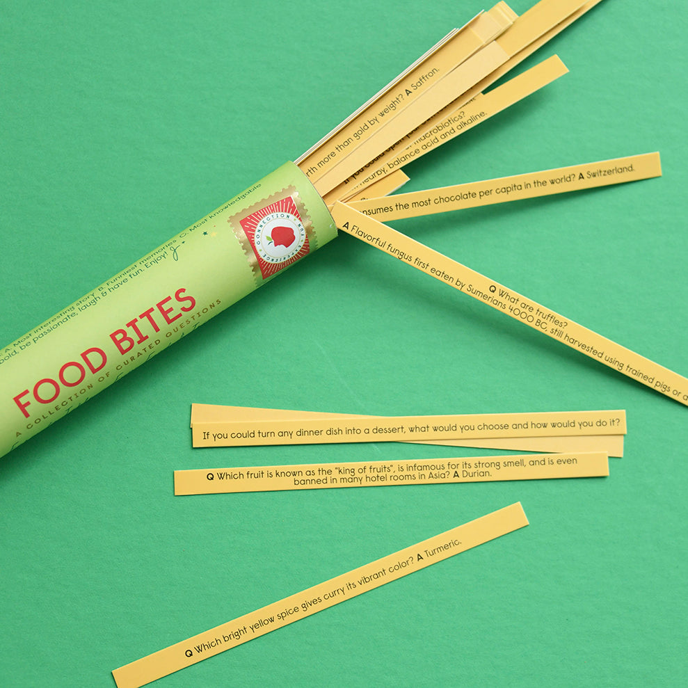 Food Bites Pick-Up-Sticks Conversation Game
