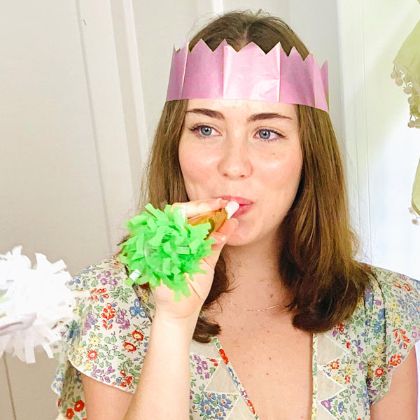 TOPS Malibu Multi Color Tissue Crowns for kids & adults