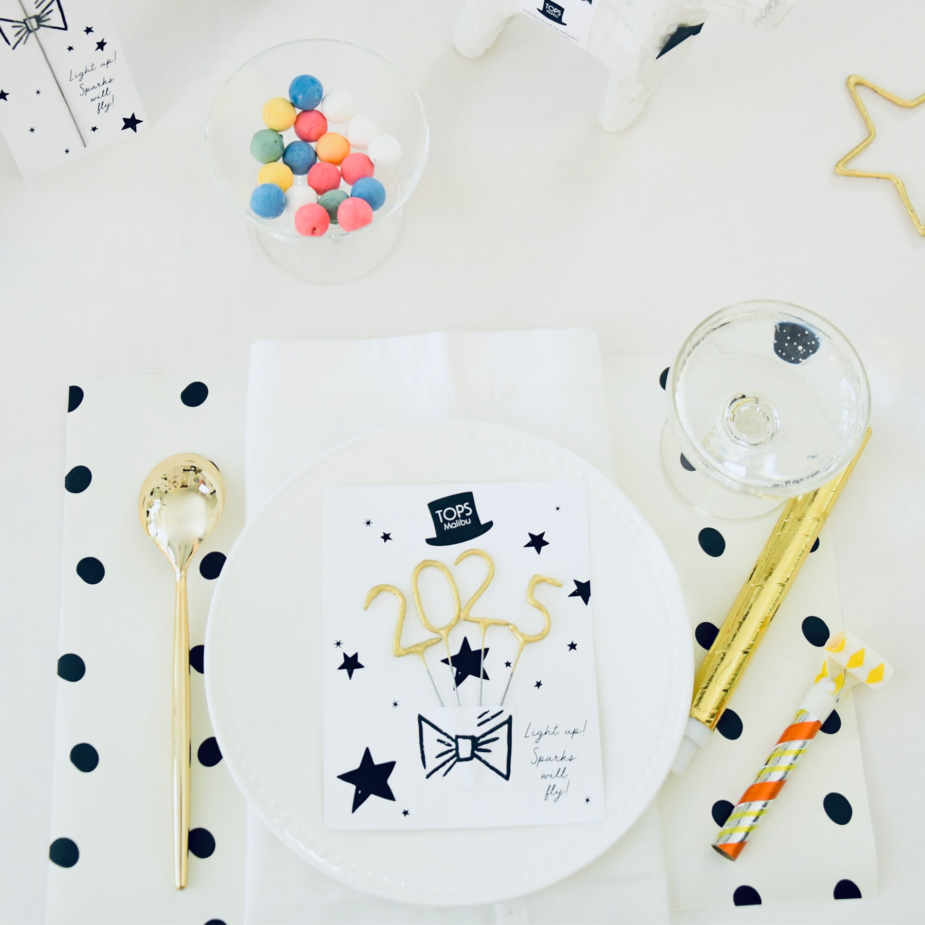 TOP Hat Party 2026 Milestone Sparkler