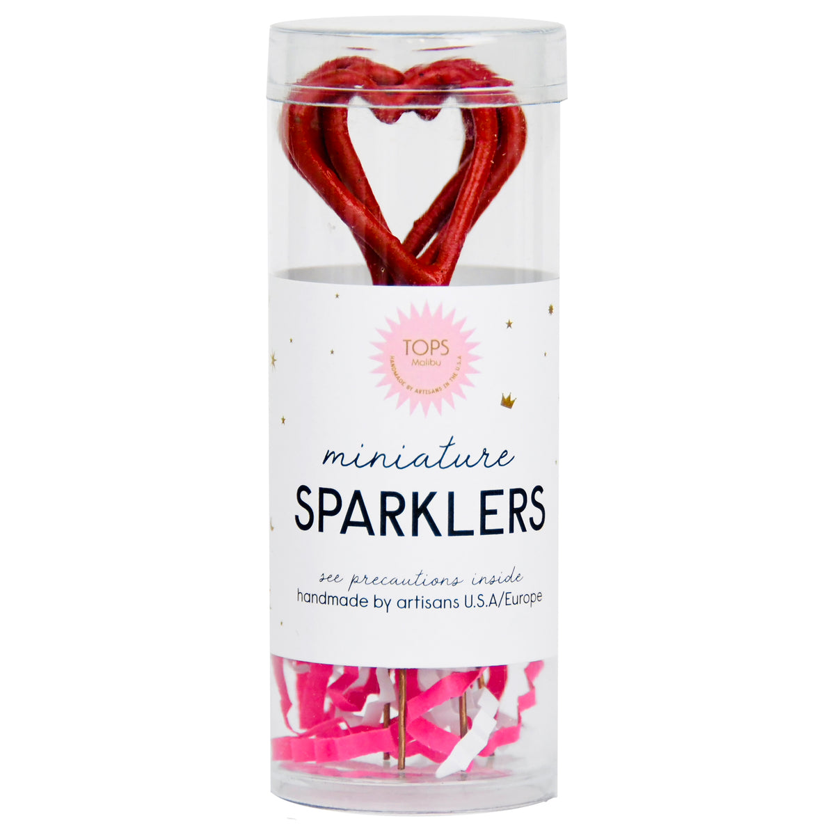 Mini Red Sparklers Heart