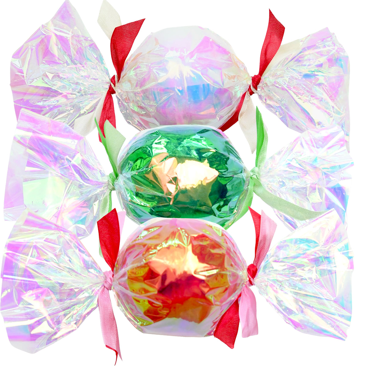 Mini Surprise Ball Iridescent Holiday Bon Bon
