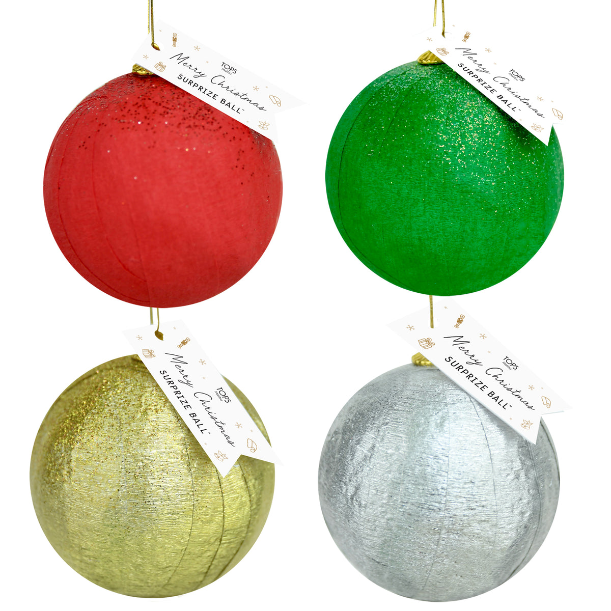 Mini Surprise Ball Ornaments