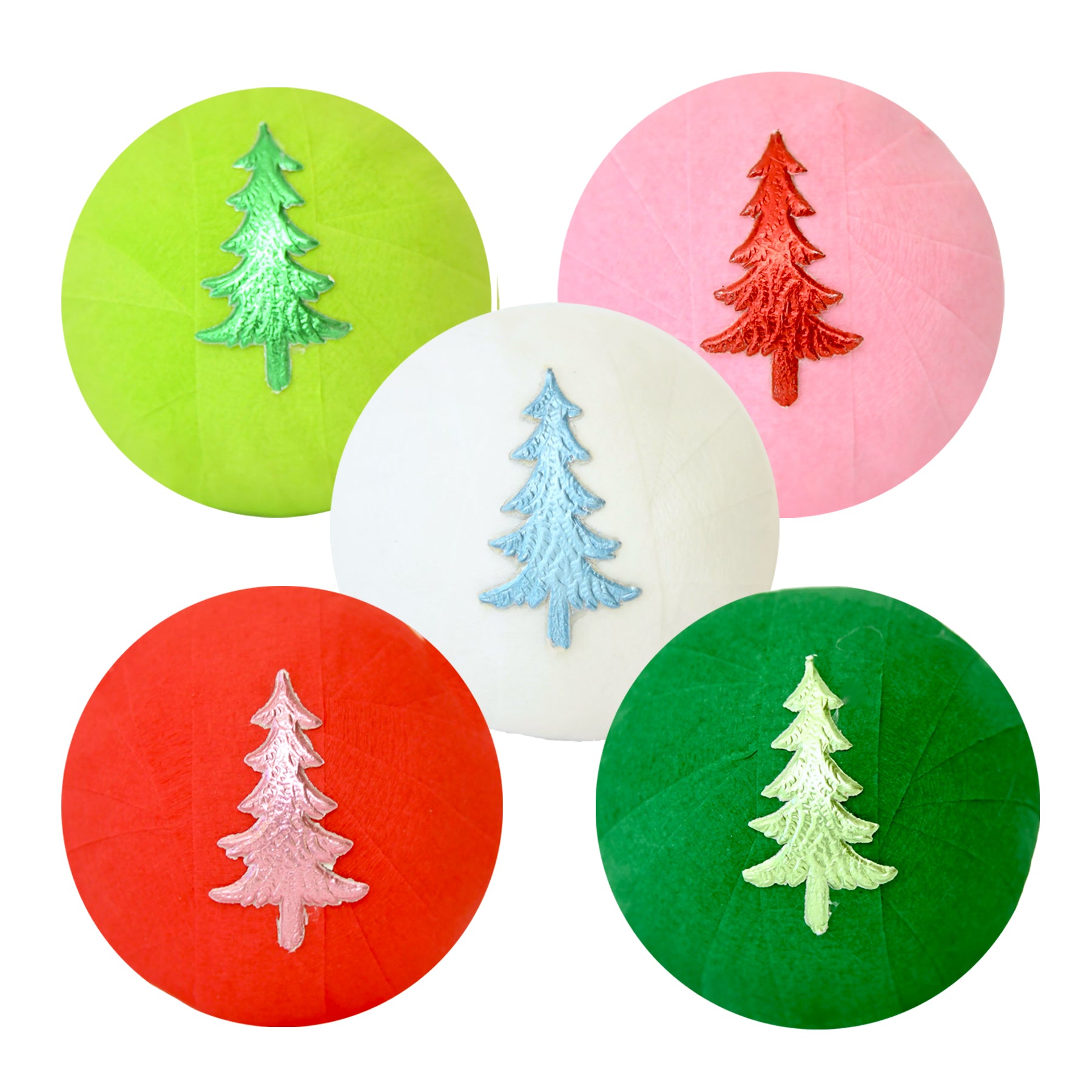 Mini Surprise Ball Holiday Pine Tree