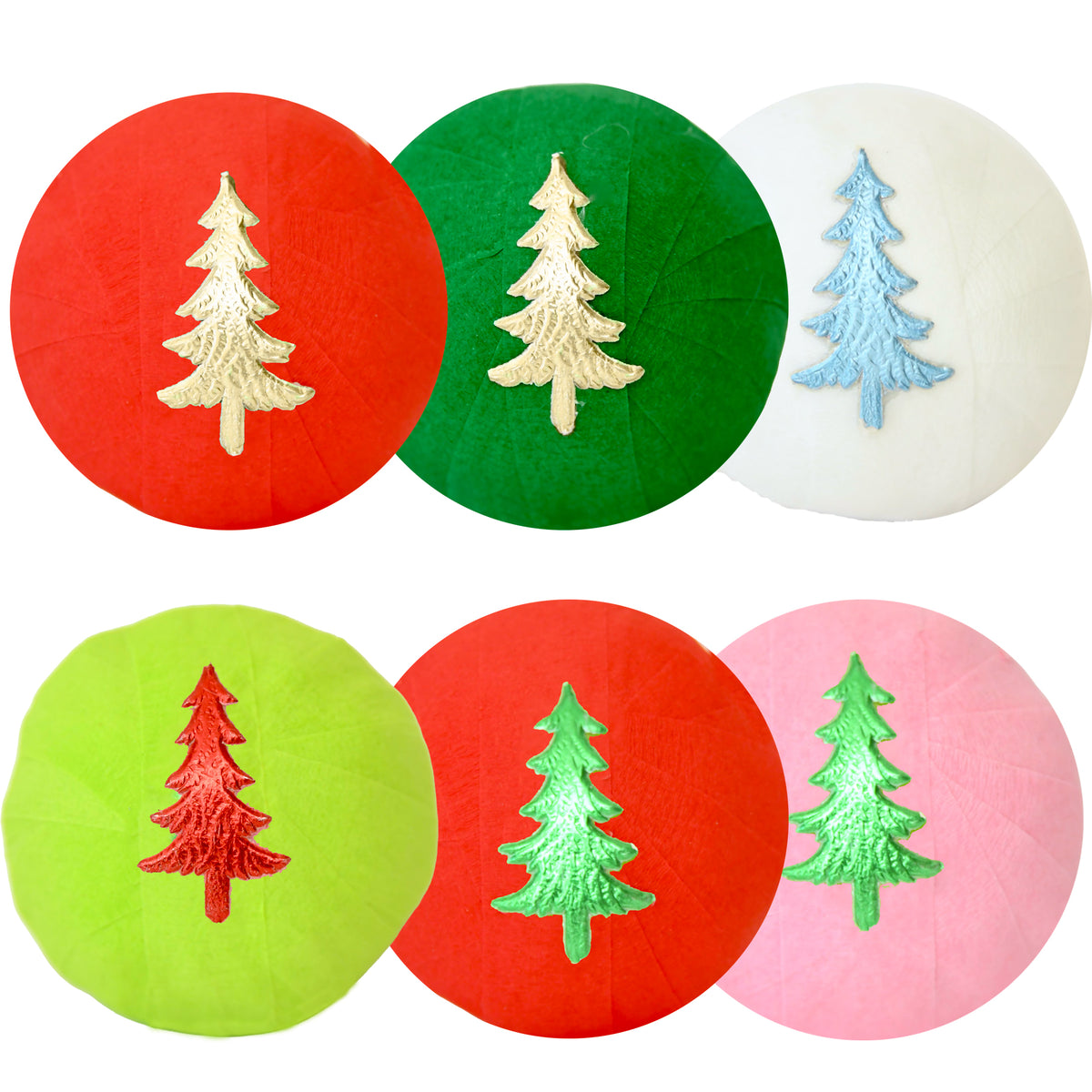 Mini Surprise Ball Holiday Pine Tree