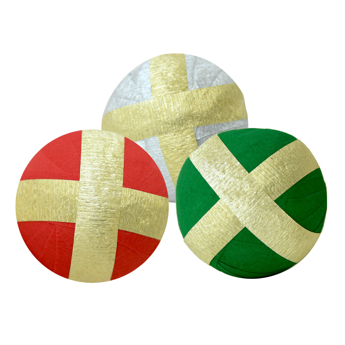Mini Surprise Ball Holiday Striped