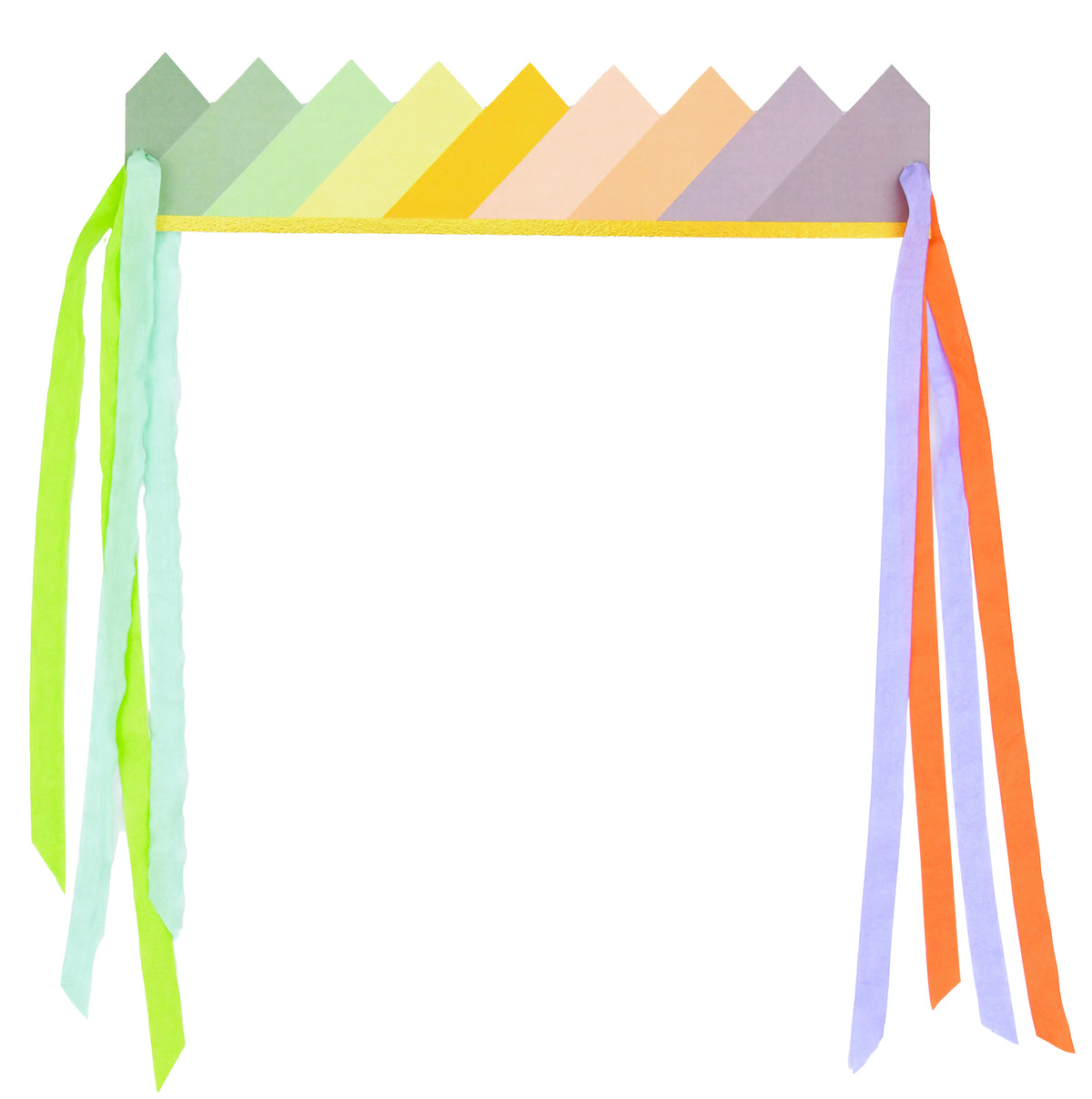 Multi Color Celebration Crowns