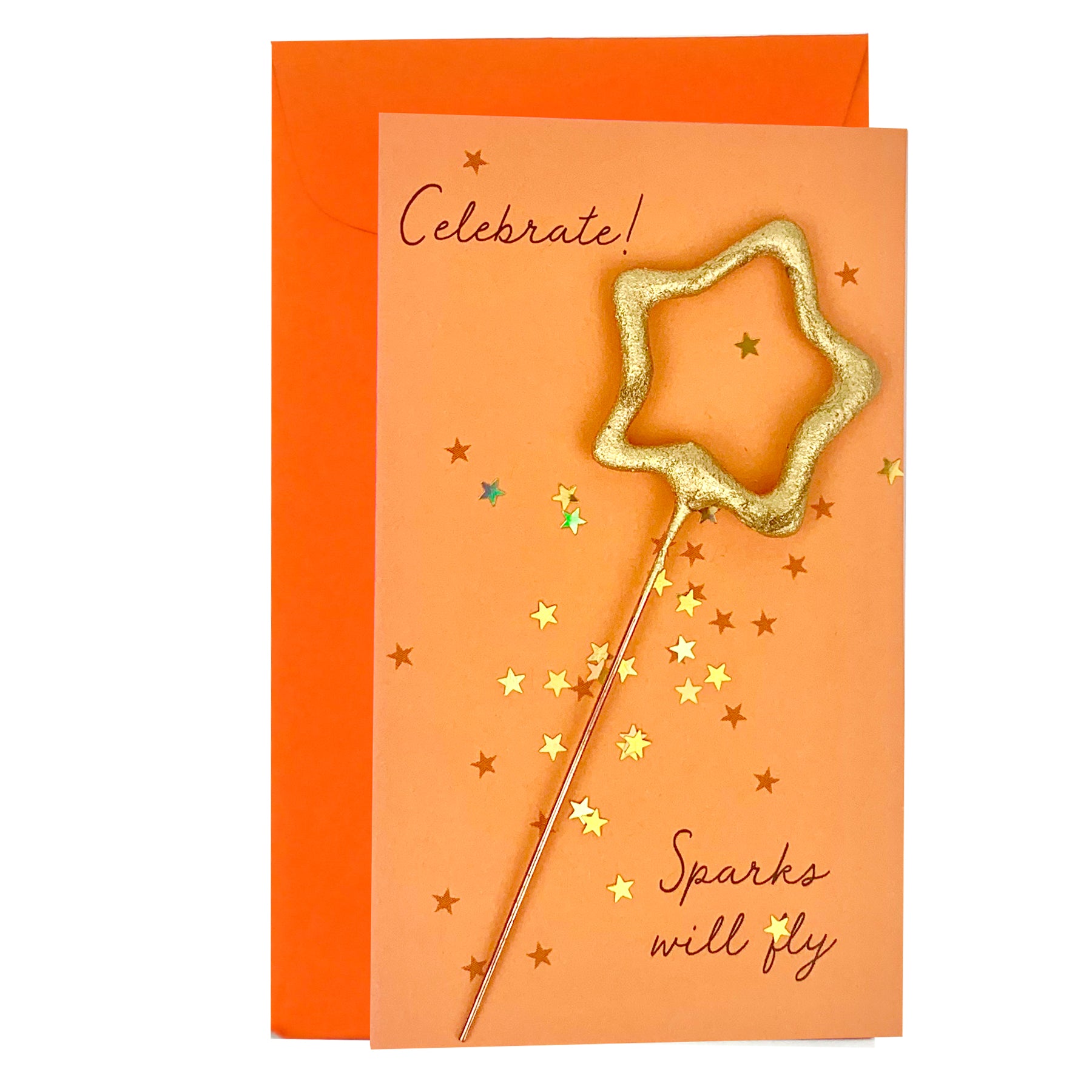 Confetti Sparkler Cards Celebrate!