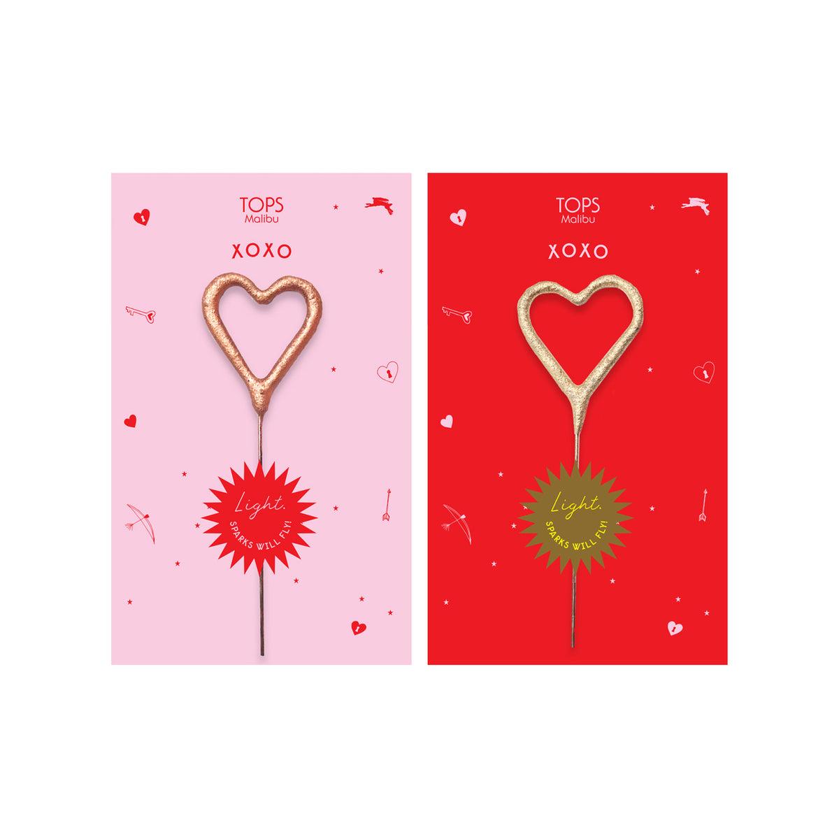 Sparkler Card XO