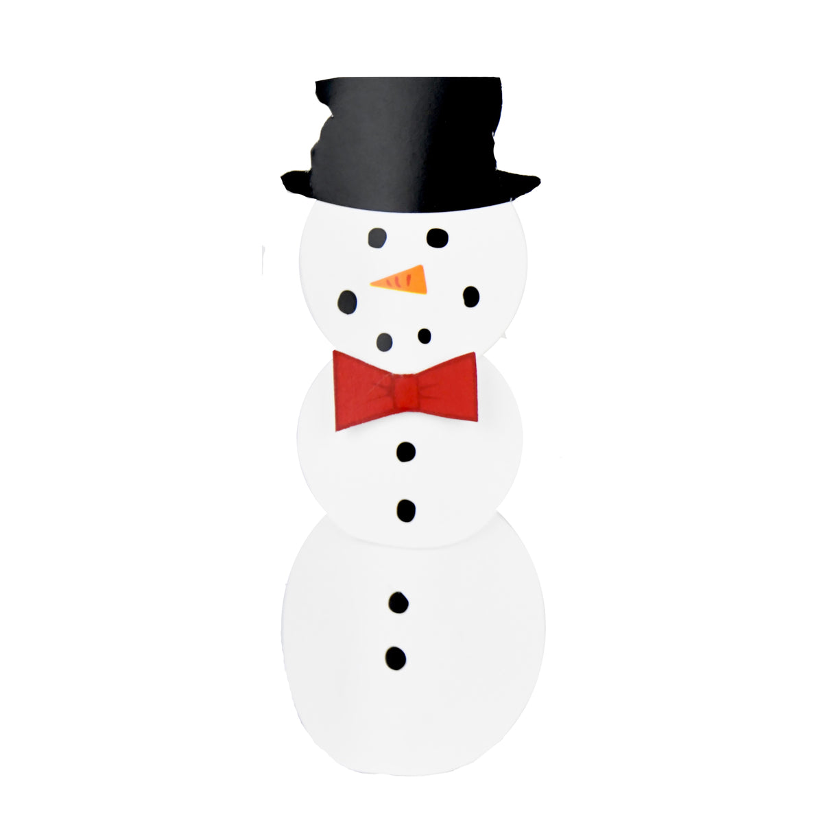 Tabletop Surprize Snowman