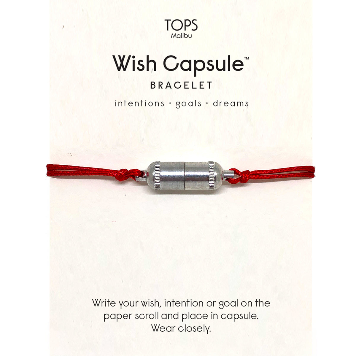 Wish Capsule Bracelet - Silver (Aluminum)