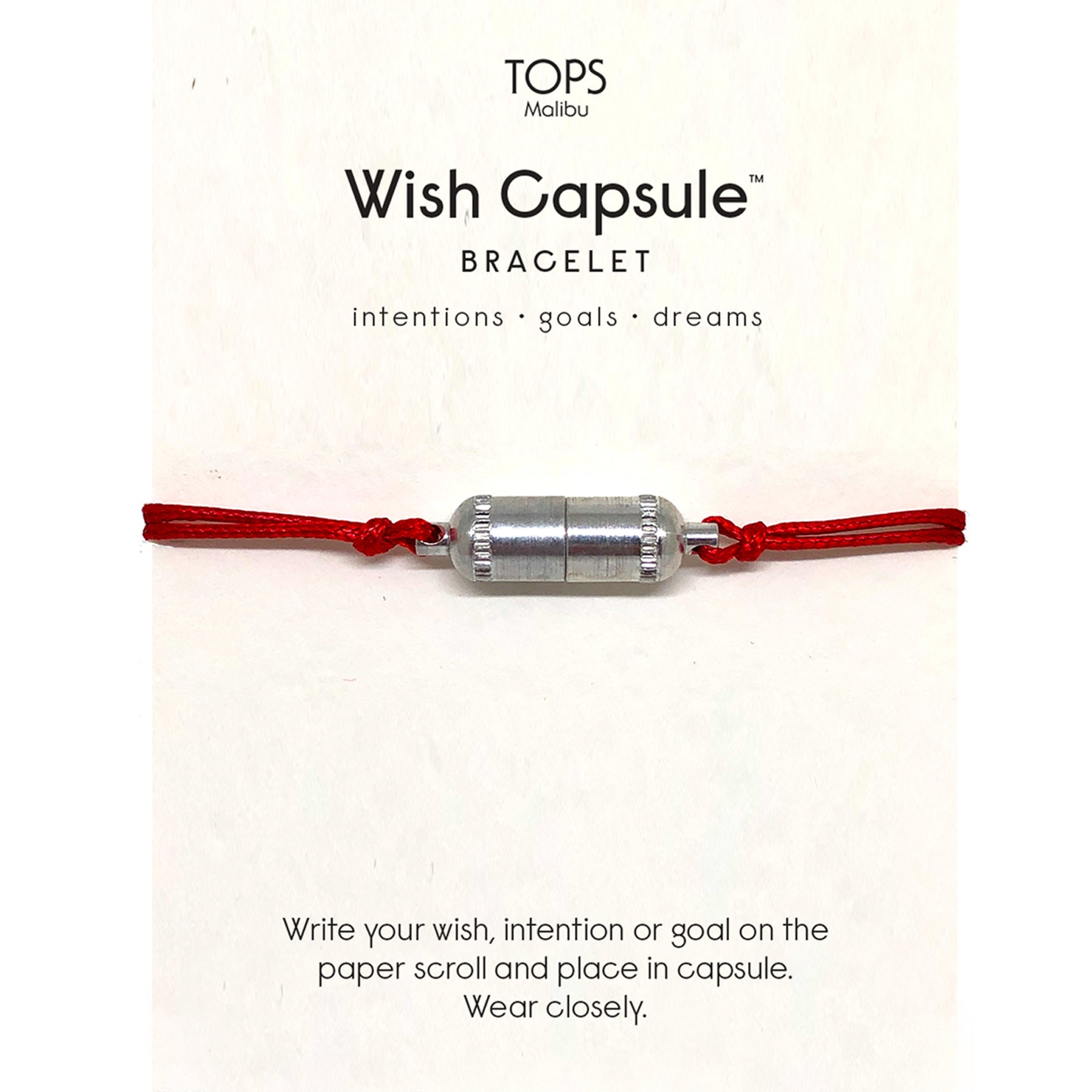 Wish Capsule Bracelet - Silver (Aluminum)