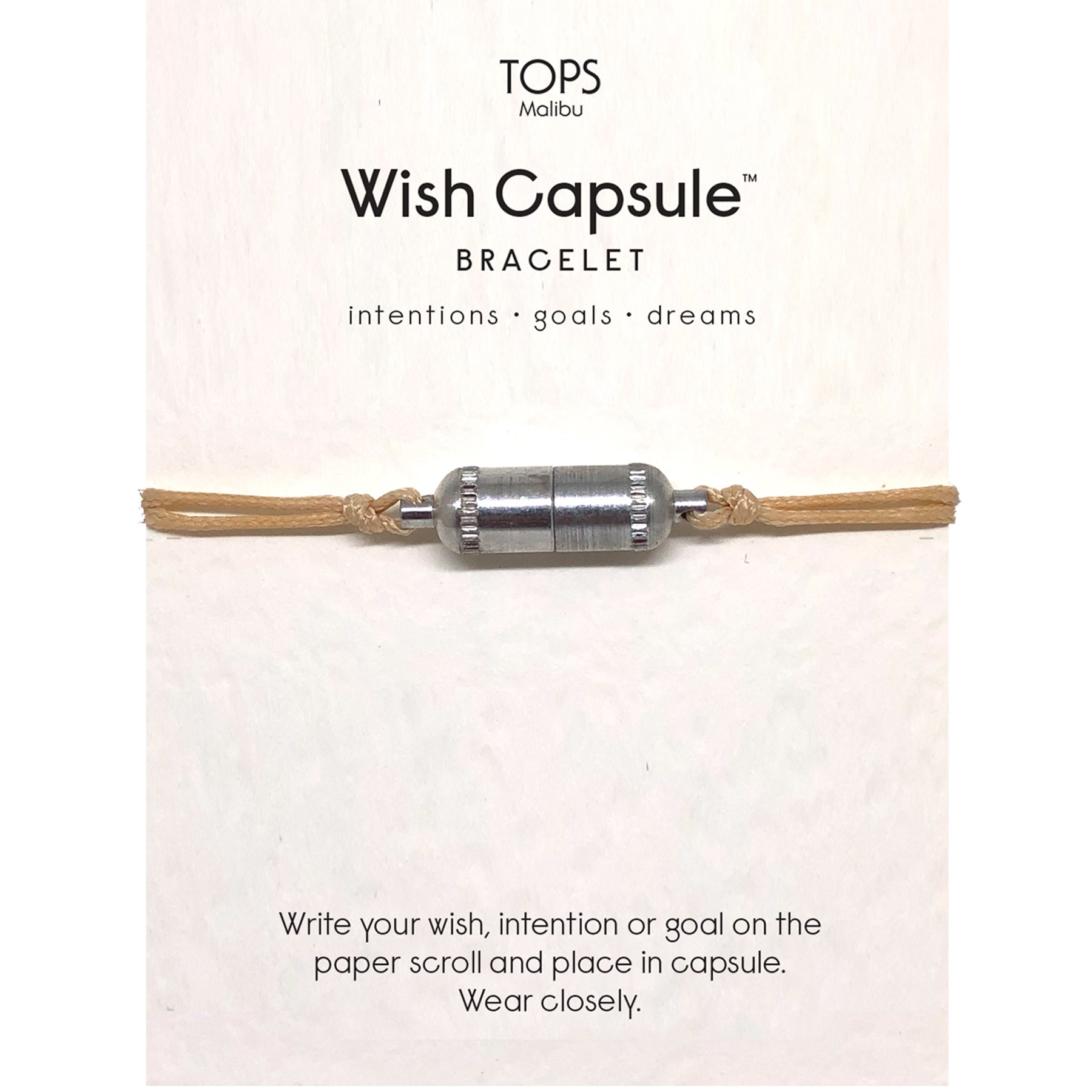 Wish Capsule Bracelet - Silver (Aluminum)