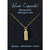 Wish Capsule Necklace - Gold w/Gold Chain