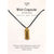 Wish Capsule Necklace - Gold